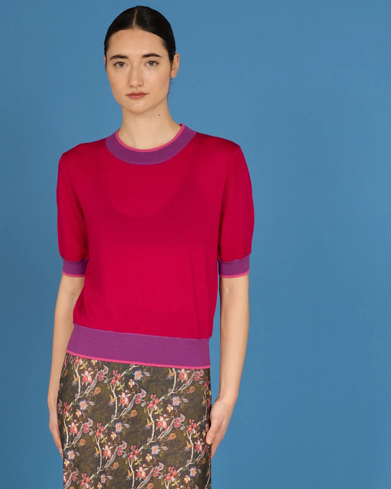 SOLID COLOUR TOP COL. 001