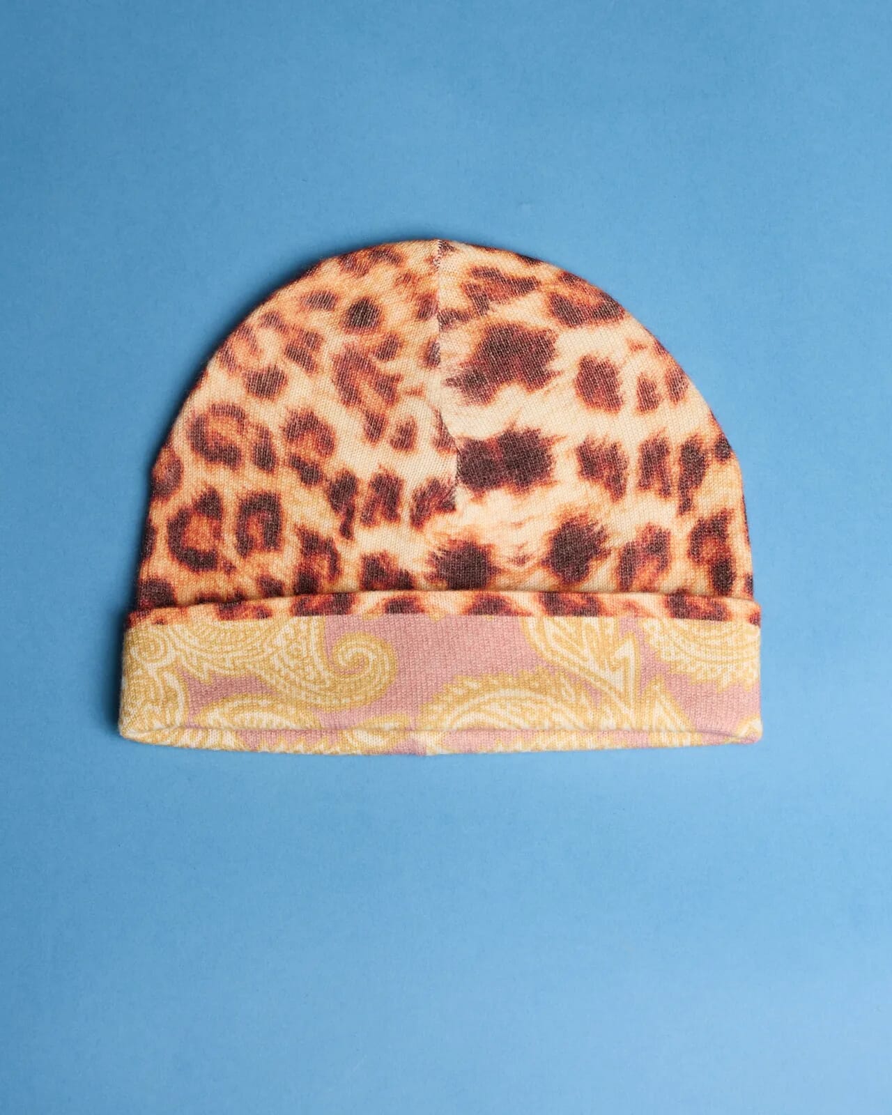 MULTI PRINT REVERSIBLE BEANIE COL.004