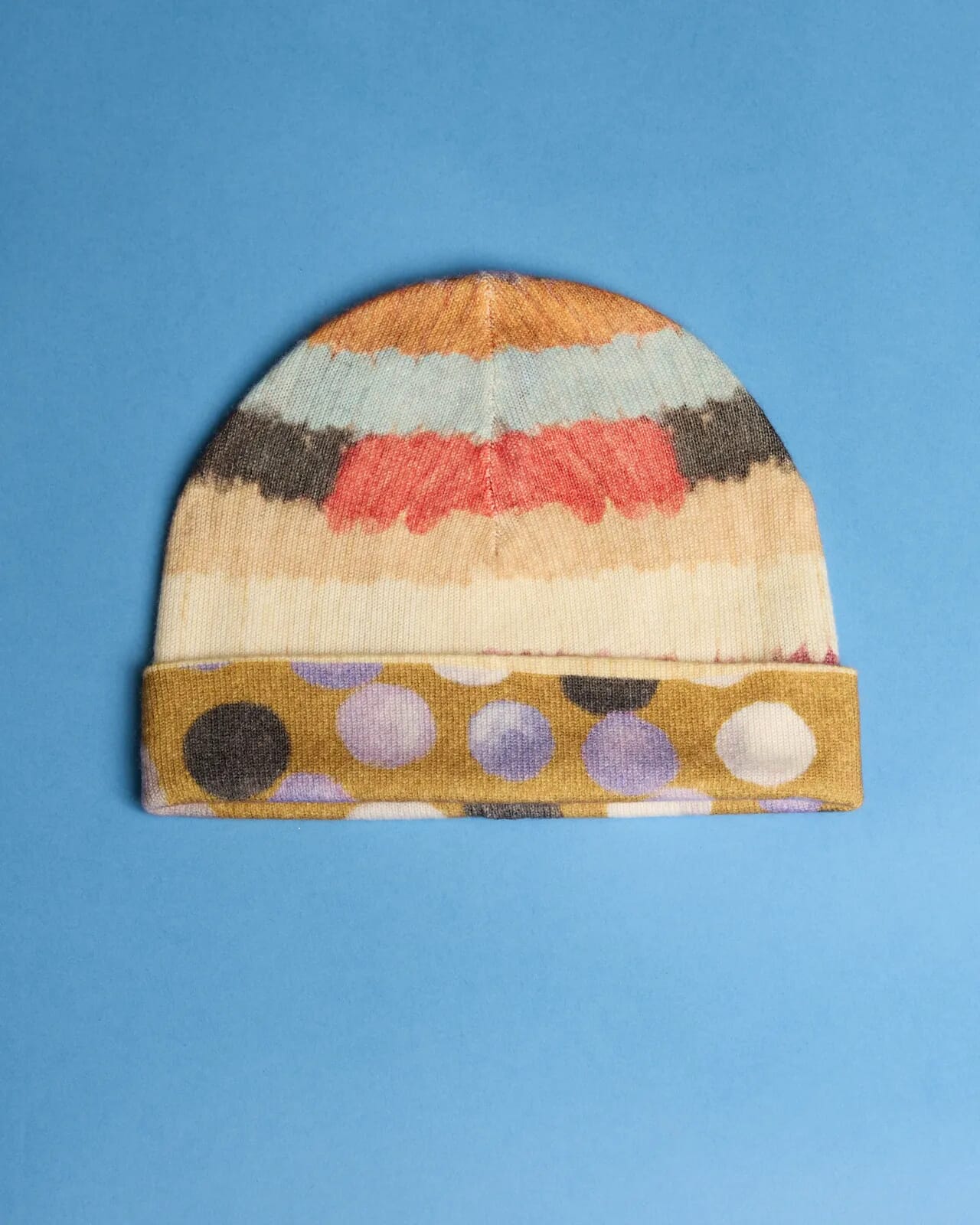MULTI PRINT REVERSIBLE BEANIE COL.006