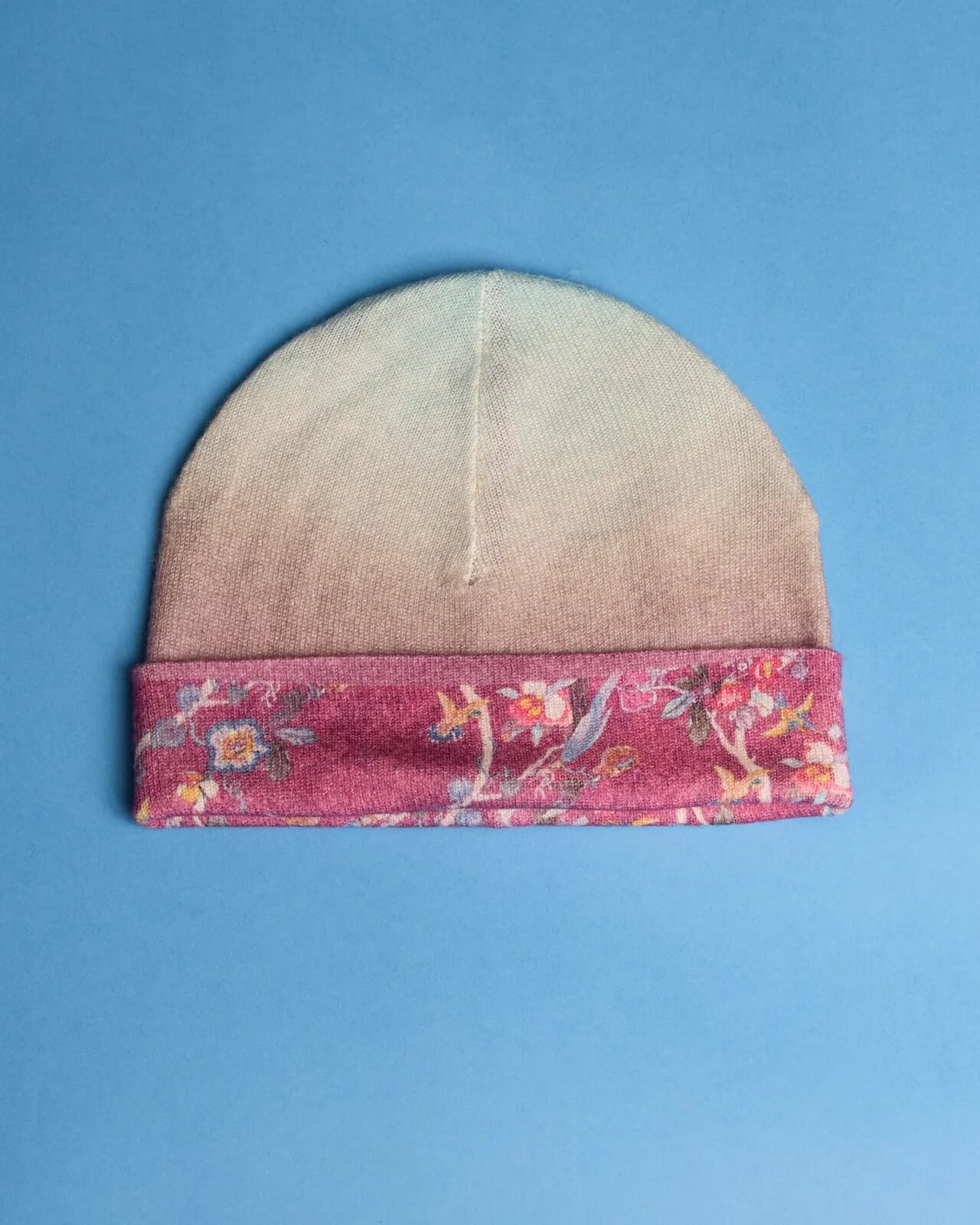 MULTI PRINT REVERSIBLE BEANIE COL.008