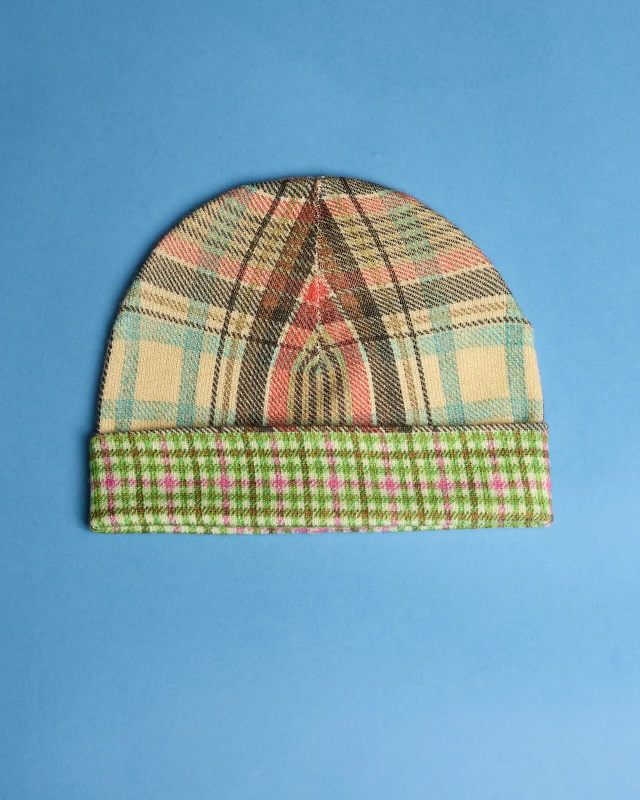 MULTI PRINT REVERSIBLE BEANIE COL.010