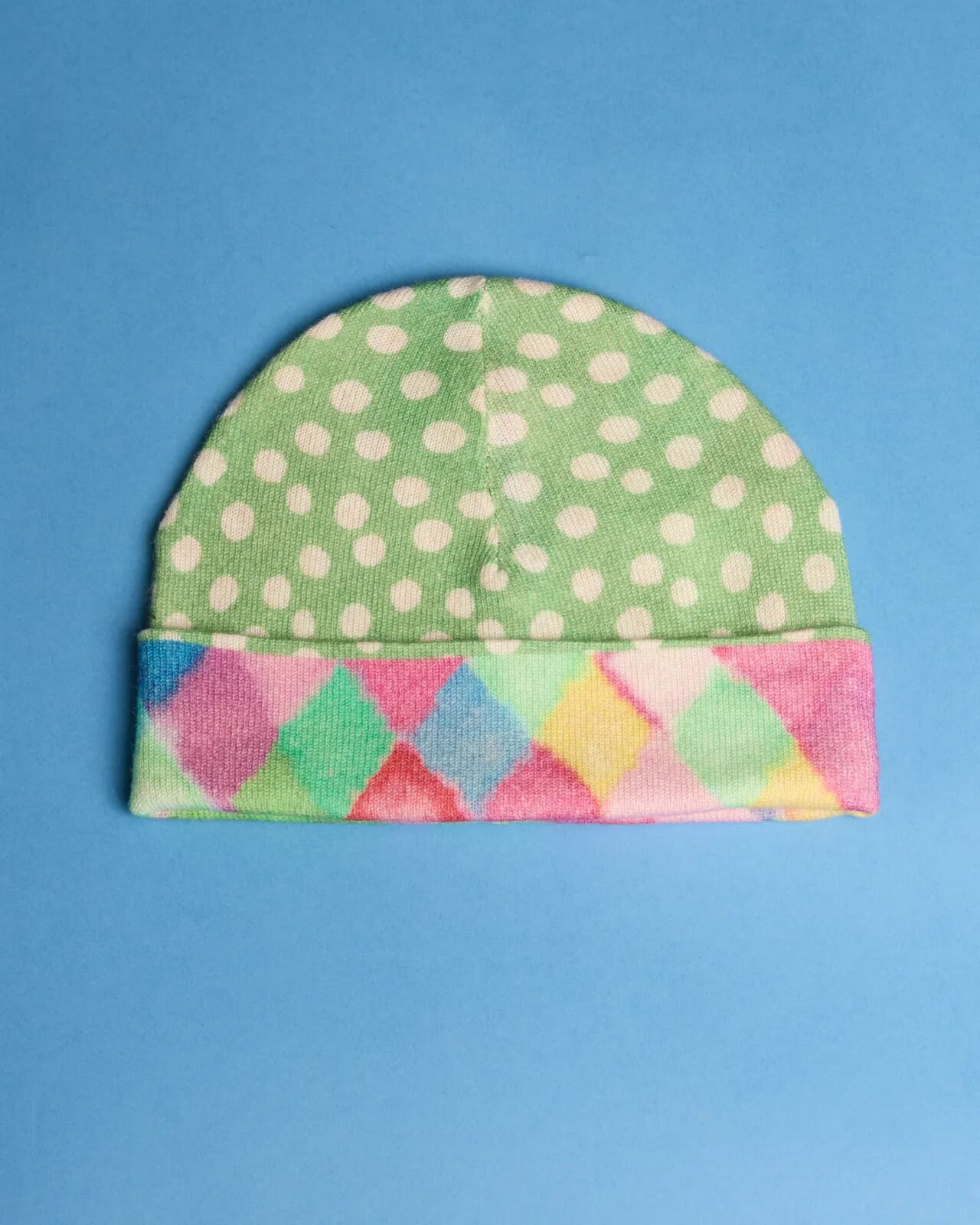 MULTI PRINT REVERSIBLE BEANIE COL.011
