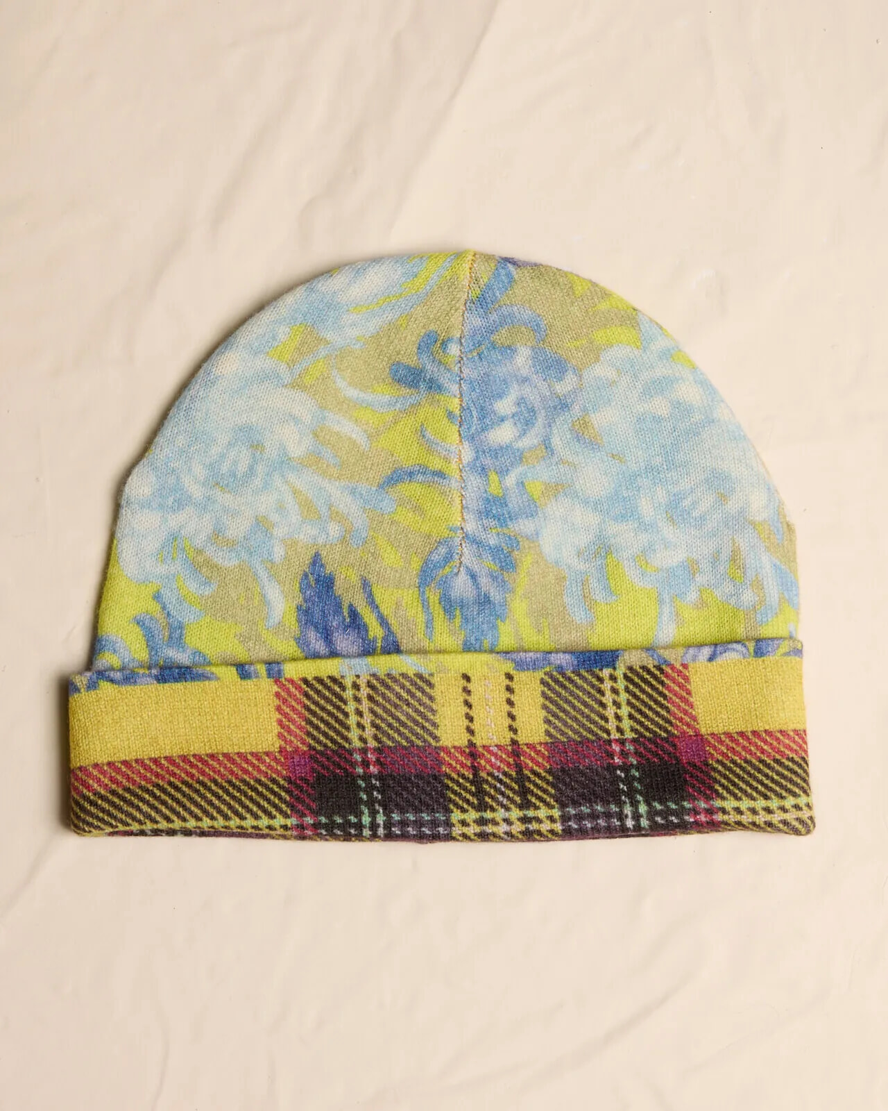 MULTI PRINT REVERSIBLE BEANIE COL.001