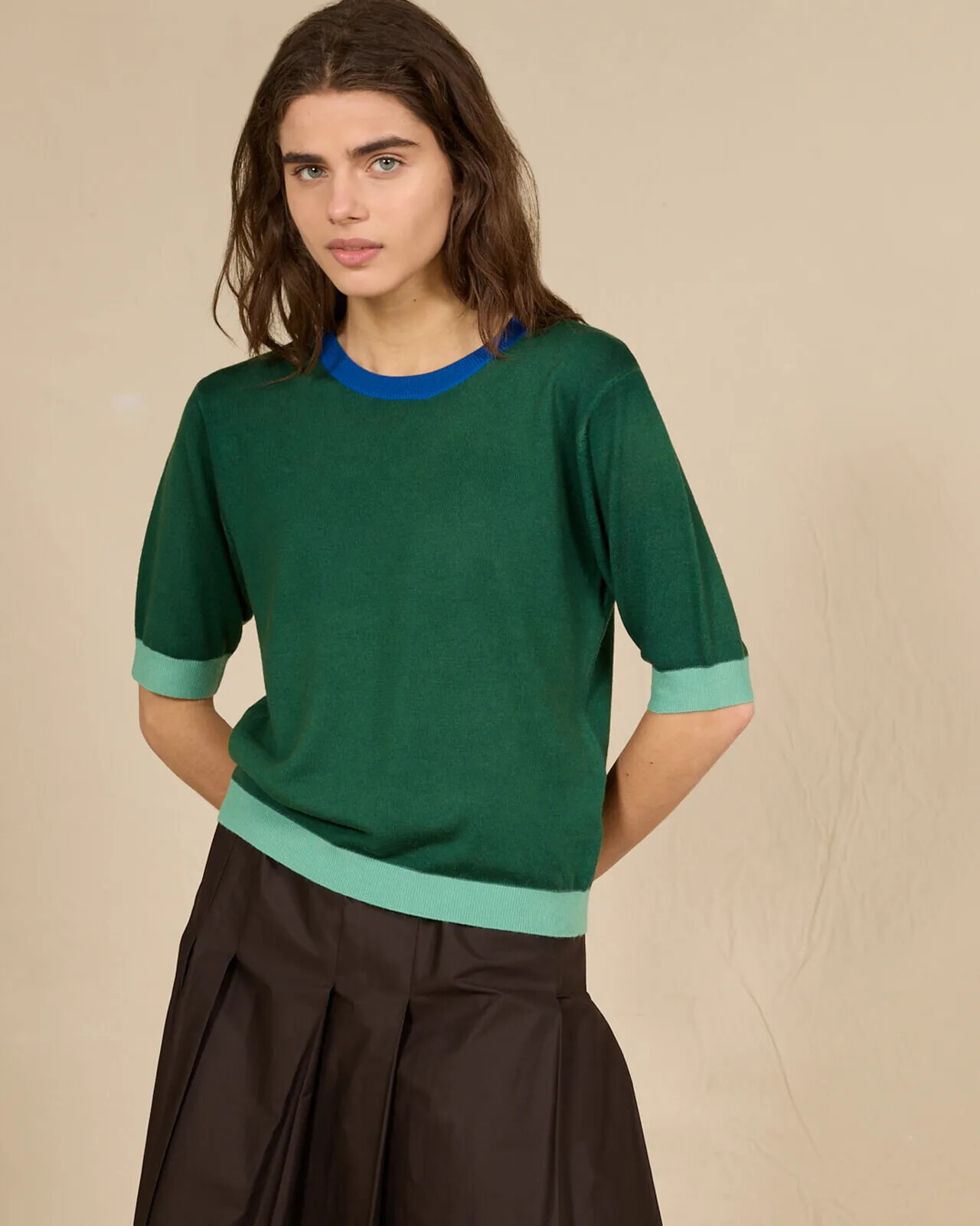 SOLID COLOUR TOP COL. 007