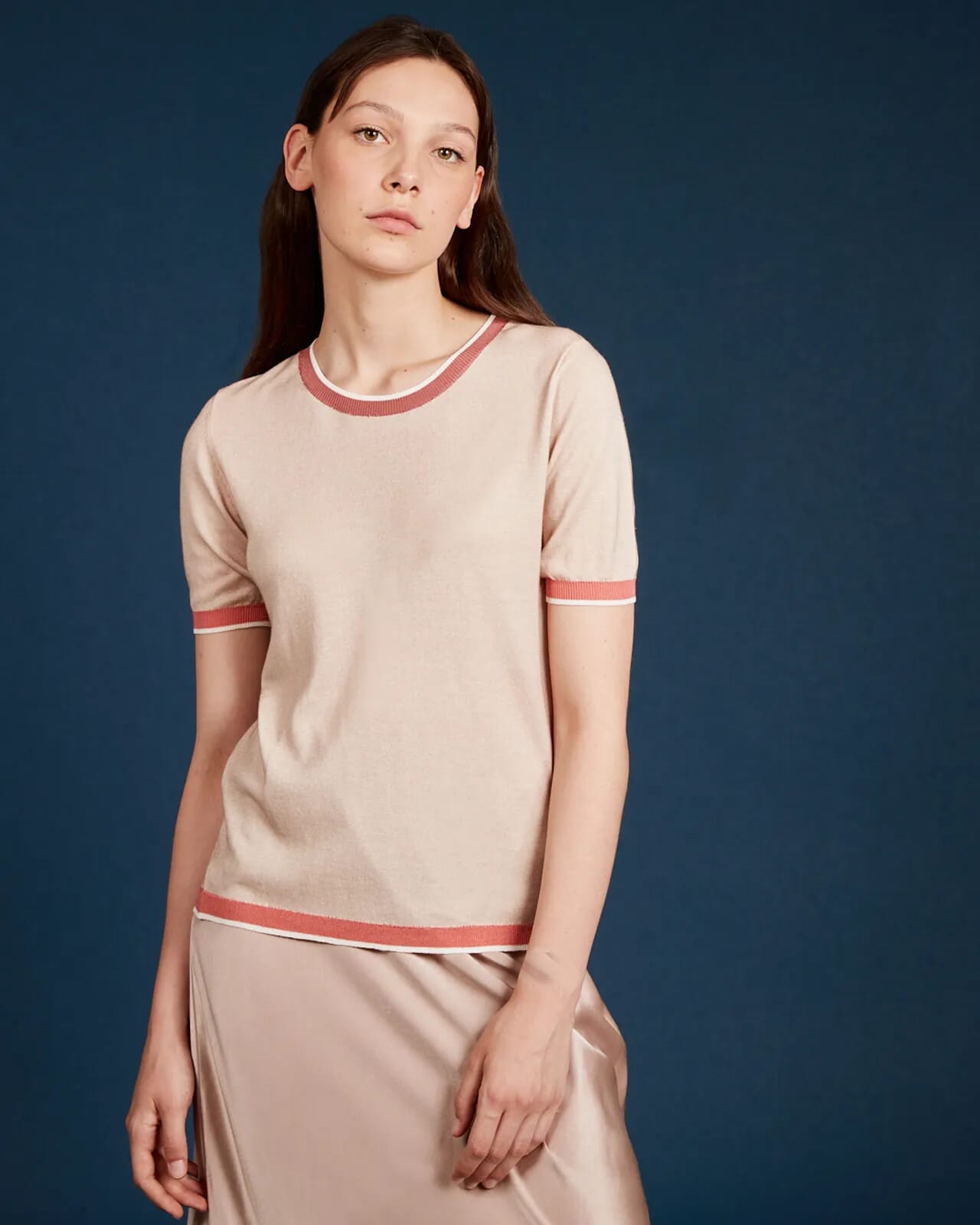 SOLID PRINT TOP COL.004