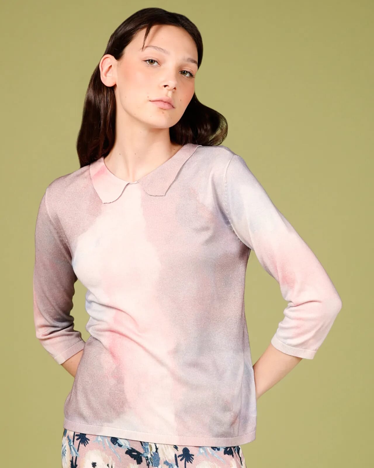 ABSTRACT PRINT DUPLEX POLO COL. 1039